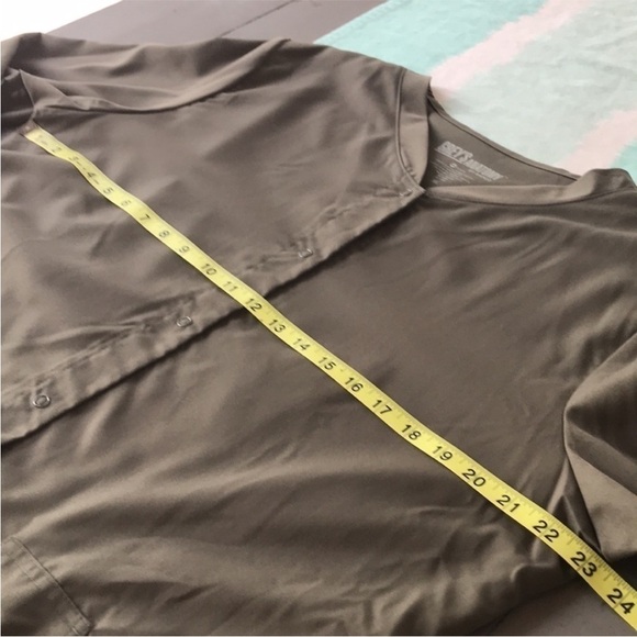 Grey's Anatomy By Barco Long Sleeve 3 Pocket Warm Up Scrub Jacket‎ - Picture 12 of 13